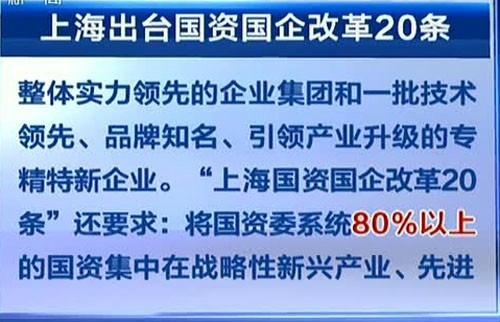 上海國企改革邁向高質量發展新征程